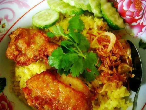 ข้าวหมกไก่ทอด รอมฎอน